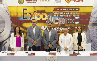Expo Acero 2026 reunirá en Veracruz a empresas, proveedores y especialistas del sector siderúrgico Nacional e Internacional